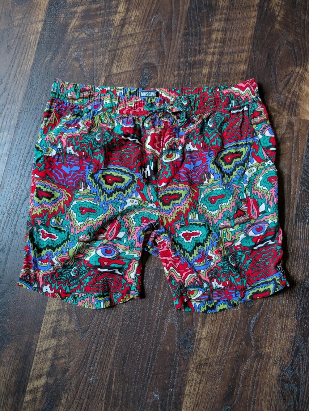 Super Massive Paint drip shorts